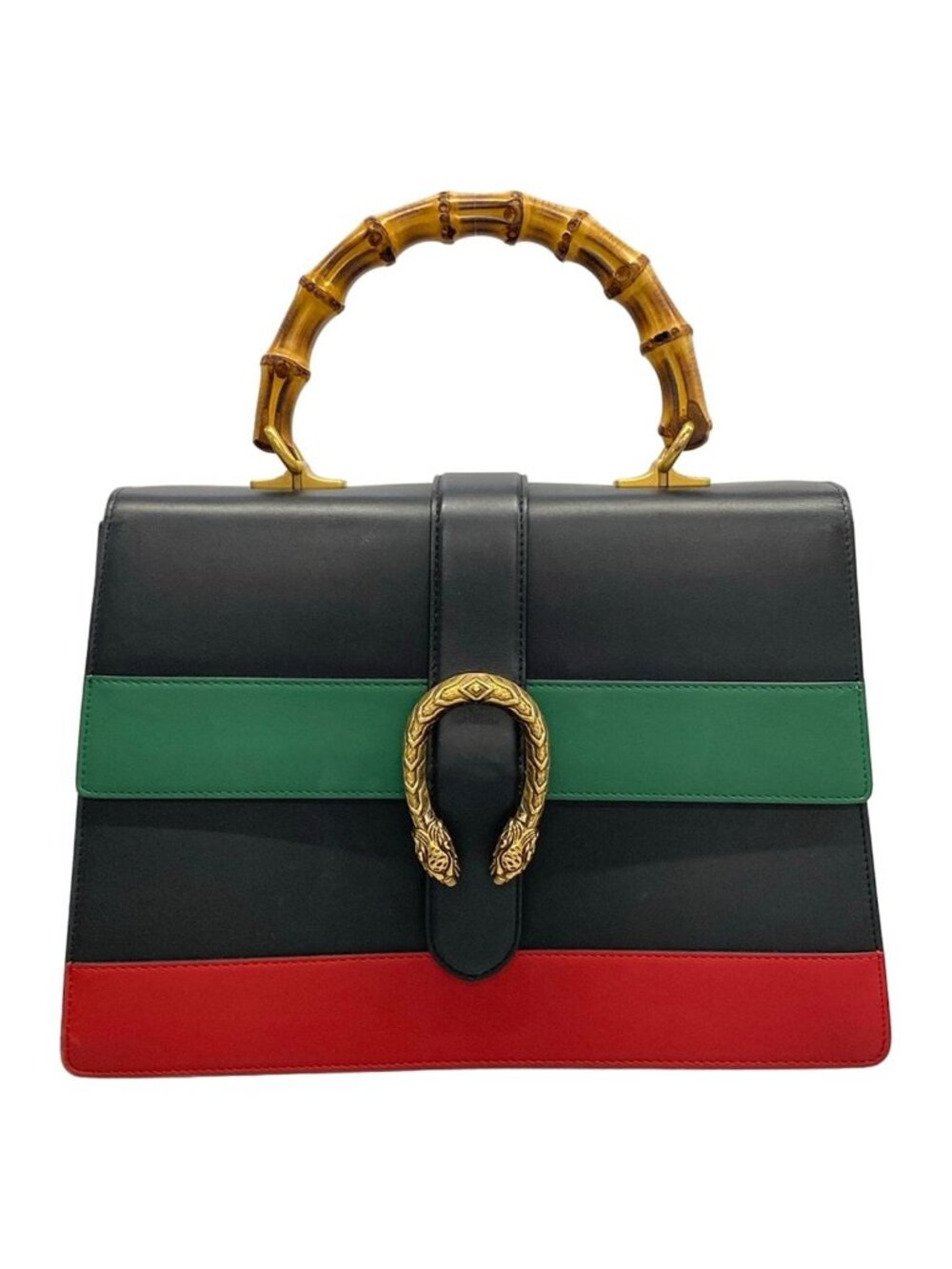 Gucci Handbag Dionysus Black Leather